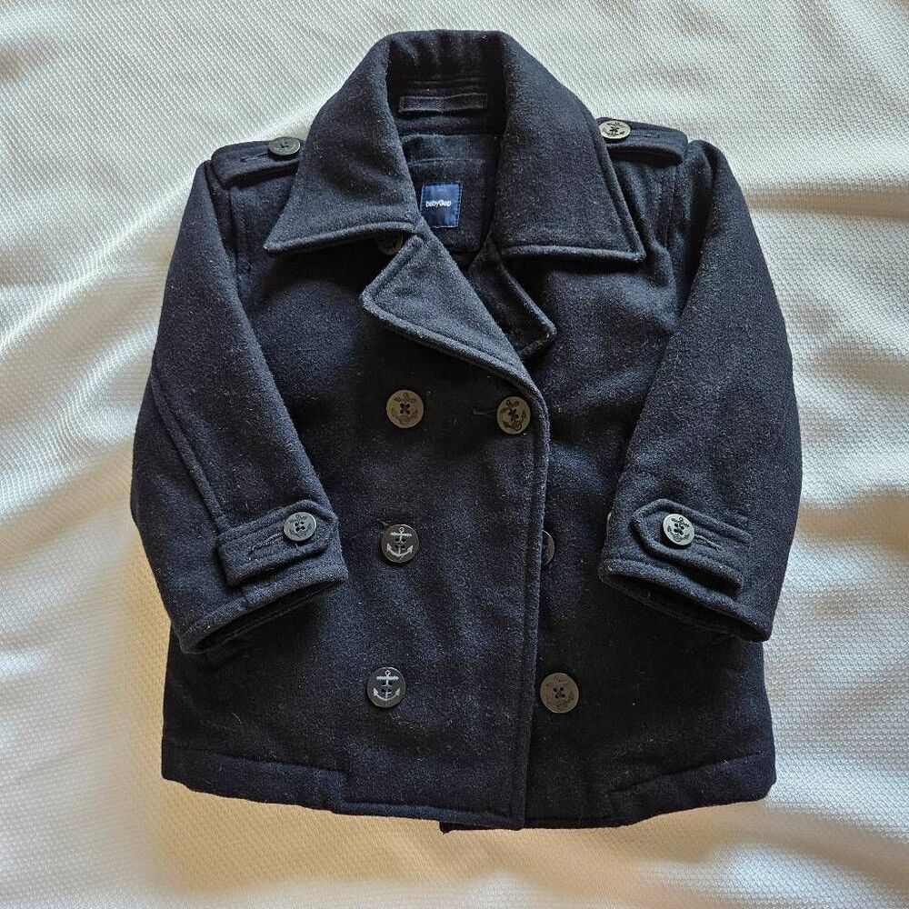 Baby Gap Navy Pea/Puffer Coat Size 18-24 Months